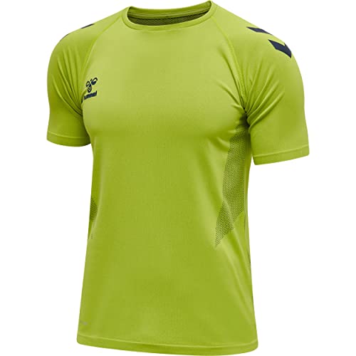 hummel Herren Trainingsshirt Lead Pro Seamless 207419 Lime Punch L von hummel