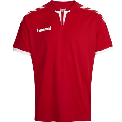 hummel Herren Trikot Core SS Poly Jersey 003636 Maroon PR XXL von hummel
