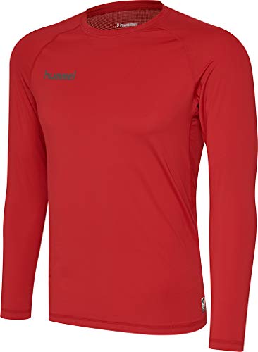 Hummel Kinder Funktionsshirt First Performance Jersey L/s 204503 True Red 164 von hummel