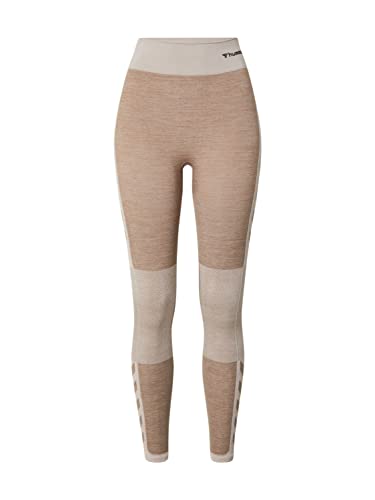 hummel Hmlclea Seamless Mid Waist Tights Damen Yoga Leggings von hummel