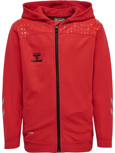 hummel Hmllead Zip Hoodie Unisex Kinder Football von hummel