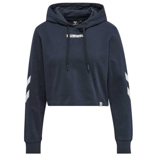 hummel Hmllegacy Cropped Hoodie Damen Athleisure von hummel