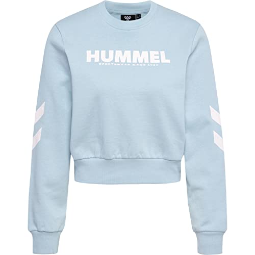 hummel -Hmllegacy Damen Sweatshirt (DE/NL/SE/PL, Alphanumerisch, XS, Regular, Regular, Himmlisches Blau) von hummel