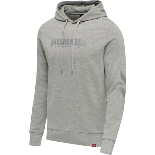 hummel Hmllegacy Logo Hoodie Plus Herren Athleisure von hummel