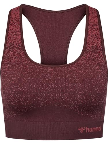hummel Hmlmt Fade Seamless Sports Top Damen Yoga Sportoberteil Mit Beecool Technologie von hummel