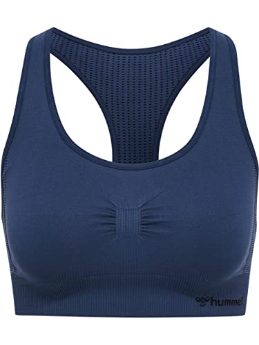 hummel Hmlmt Shaping Seamless Sports Top Damen Yoga Sportoberteil von hummel