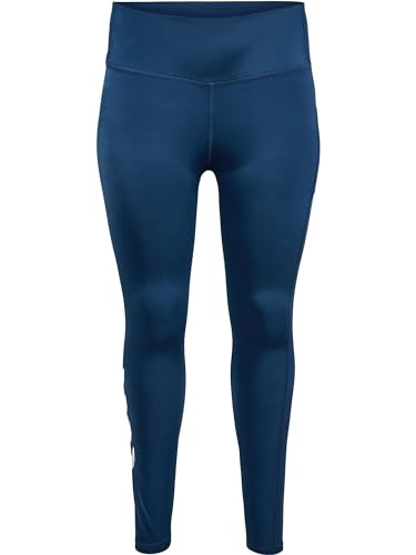 hummel Hmlte Curvy High Waist Tights Plus Damen Training Leggings Mit Beecool Technologie von hummel