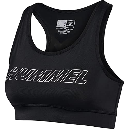 hummel Hmlte Tola Sports Bra Damen Training Mit Beecool Technologie Black von hummel