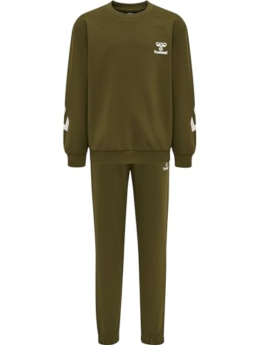 hummel Hmlventi Tracksuit Unisex Kinder Trainingsanzug Bio-Baumwolle Mit Recyceltes Polyester von hummel