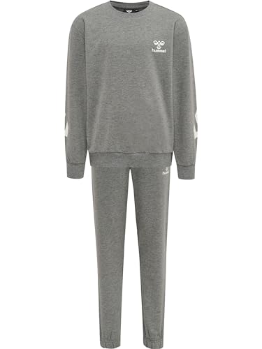 hummel Hmlventi Tracksuit Unisex Kinder Trainingsanzug Bio-Baumwolle Mit Recyceltes Polyester von hummel