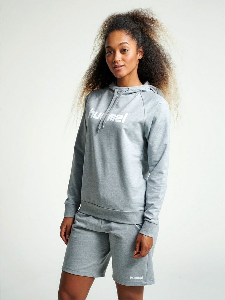 hummel Hoodie HMLGO COTTON LOGO HOODIE WOMAN von hummel