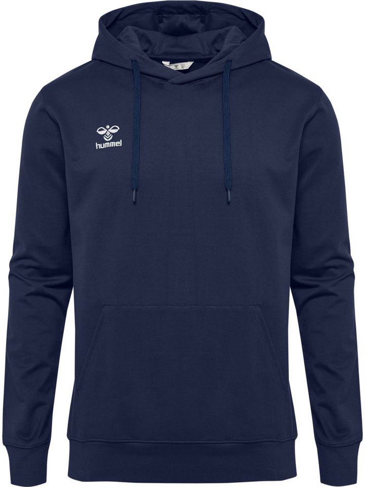 hummel Hoodie Mit Zugschnur an Kapuze und Kängurutasche hmlGO 2.0 HOODIE von hummel