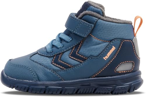 hummel Jungen Unisex Kinder Crosslite Winter MID Infant Ankle Boot, Bering SEA, 21 EU von hummel