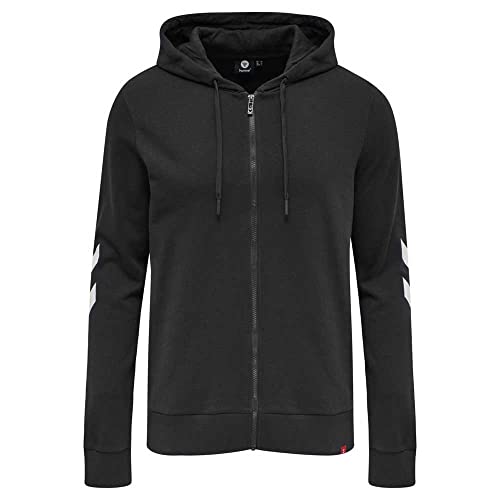 hummel Hmllegacy Zip Hoodie Plus Unisex Erwachsene Athleisure Mit Reißverschluss von hummel