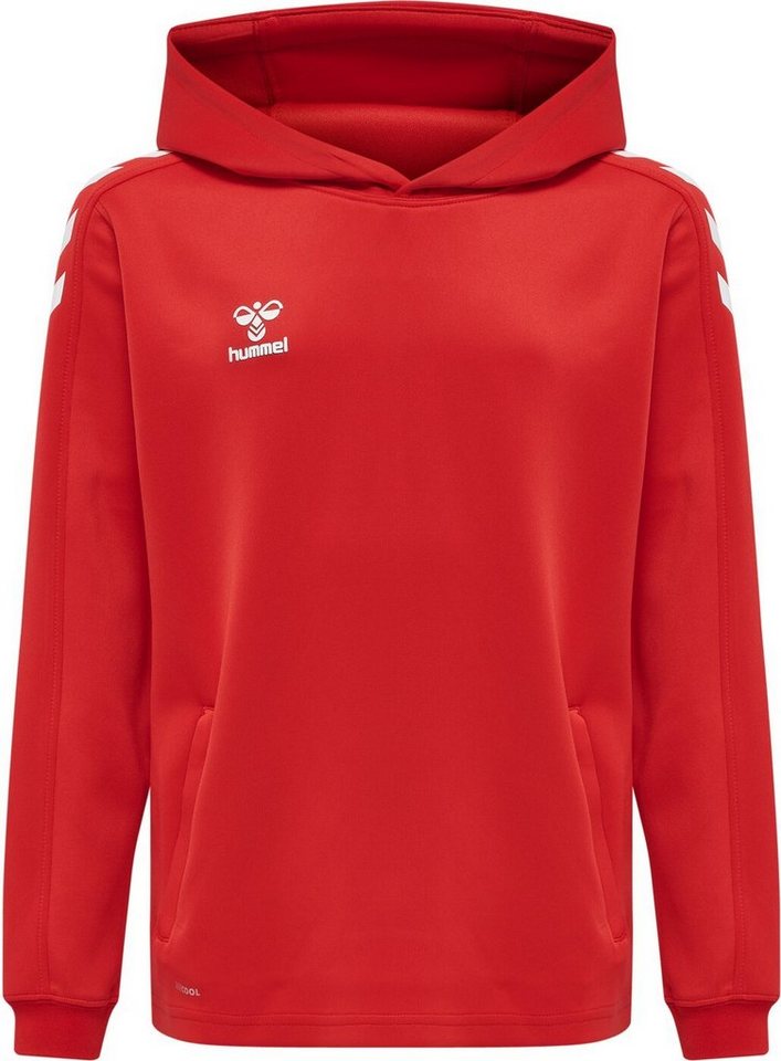 hummel Kapuzenpullover CORE XK POLY KIDS SWEAT Kapuzenpullover Kinder rot von hummel
