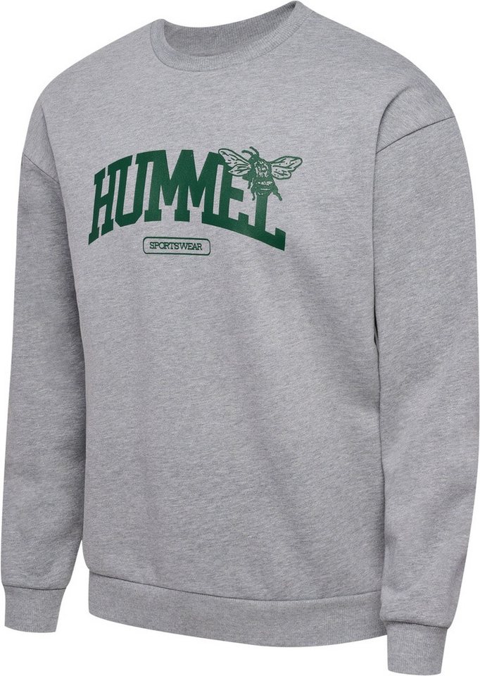 hummel Kapuzenpullover Hmlloose Crewneck University Bee von hummel