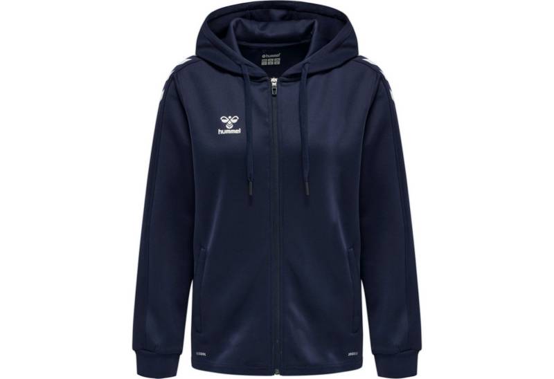 hummel Kapuzenpullover Hummel Damen Hoodie XK Poly Sweat Zip-Hoodie 212650 von hummel