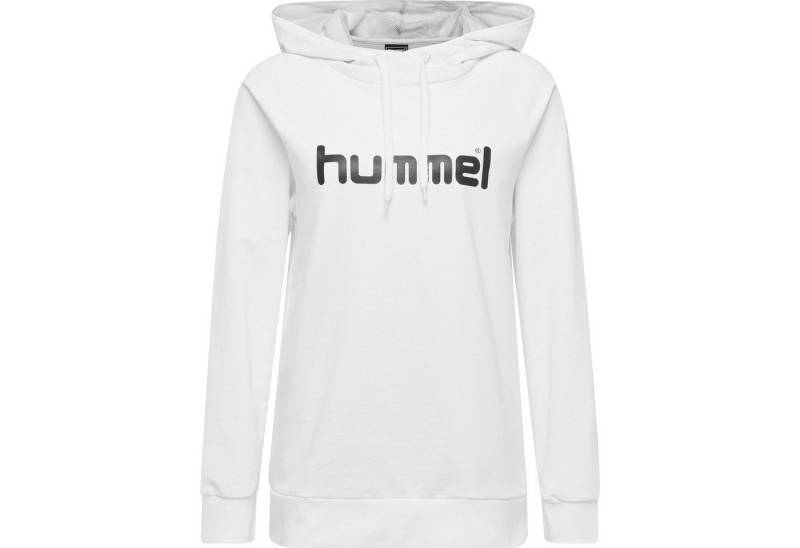 hummel Kapuzenpullover Hummel Damen Kapuzenpullover Go Cotton Logo Hoodie Woman 203517 von hummel