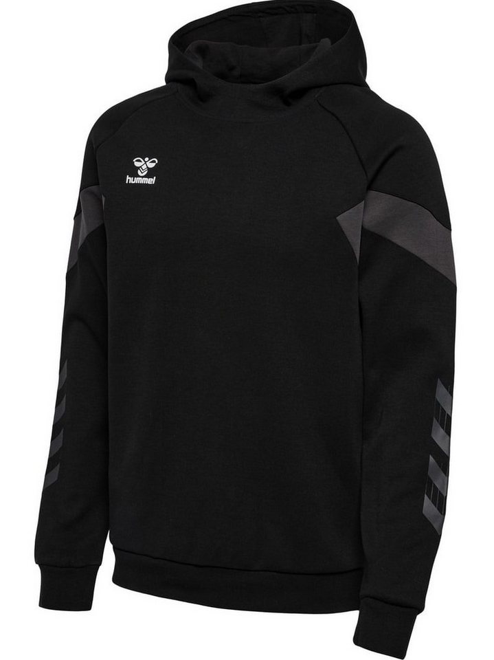 hummel Kapuzenpullover hmlTRAVEL Sweat Hoodie (weicher Sweatstoff) schwarz Herren von hummel
