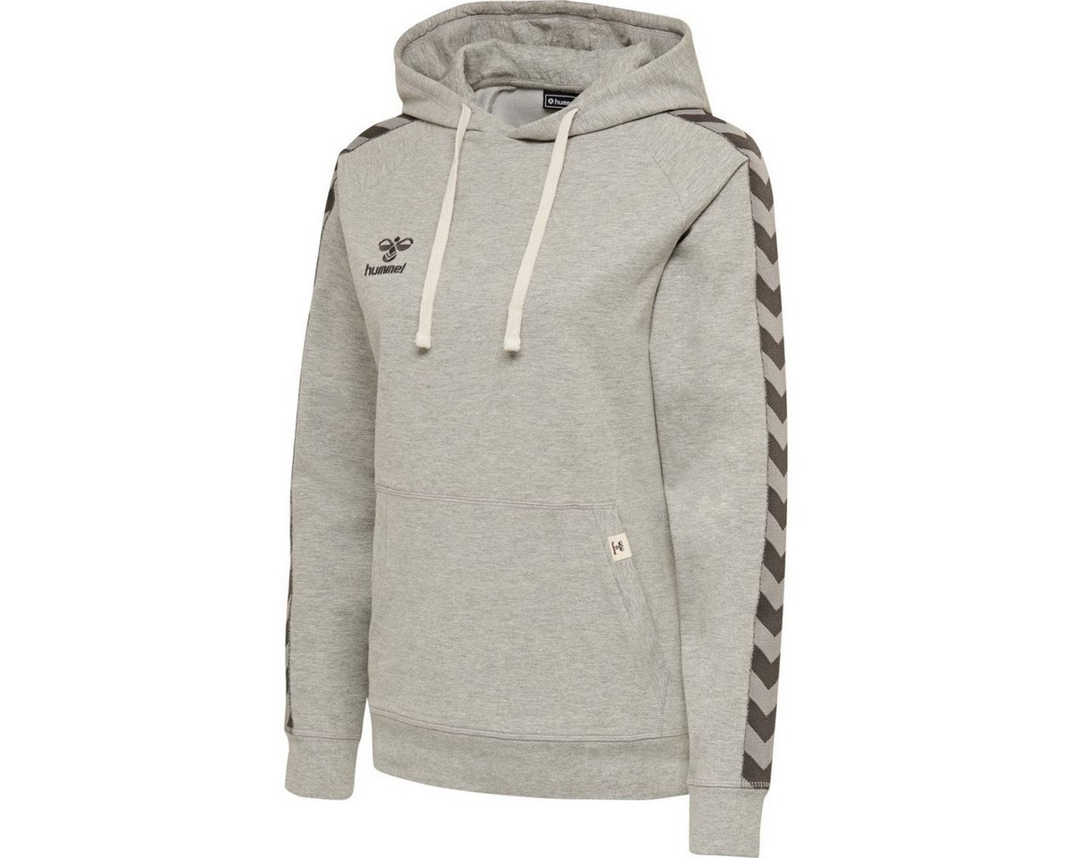 hummel Kapuzensweatshirt hmlMOVE CLASSIC HOODIE WOMAN GREY MELANGE von hummel