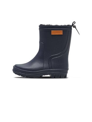 hummel Kinder Gummistiefel Thermo Boot Jr. 206869 Black Iris 26 von hummel