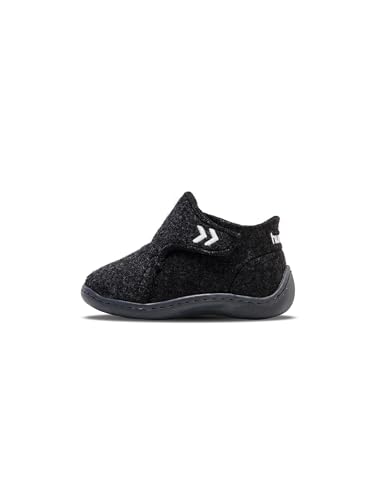 hummel Pantoffel Wool Slipper Kinder Black Größe 24 von hummel