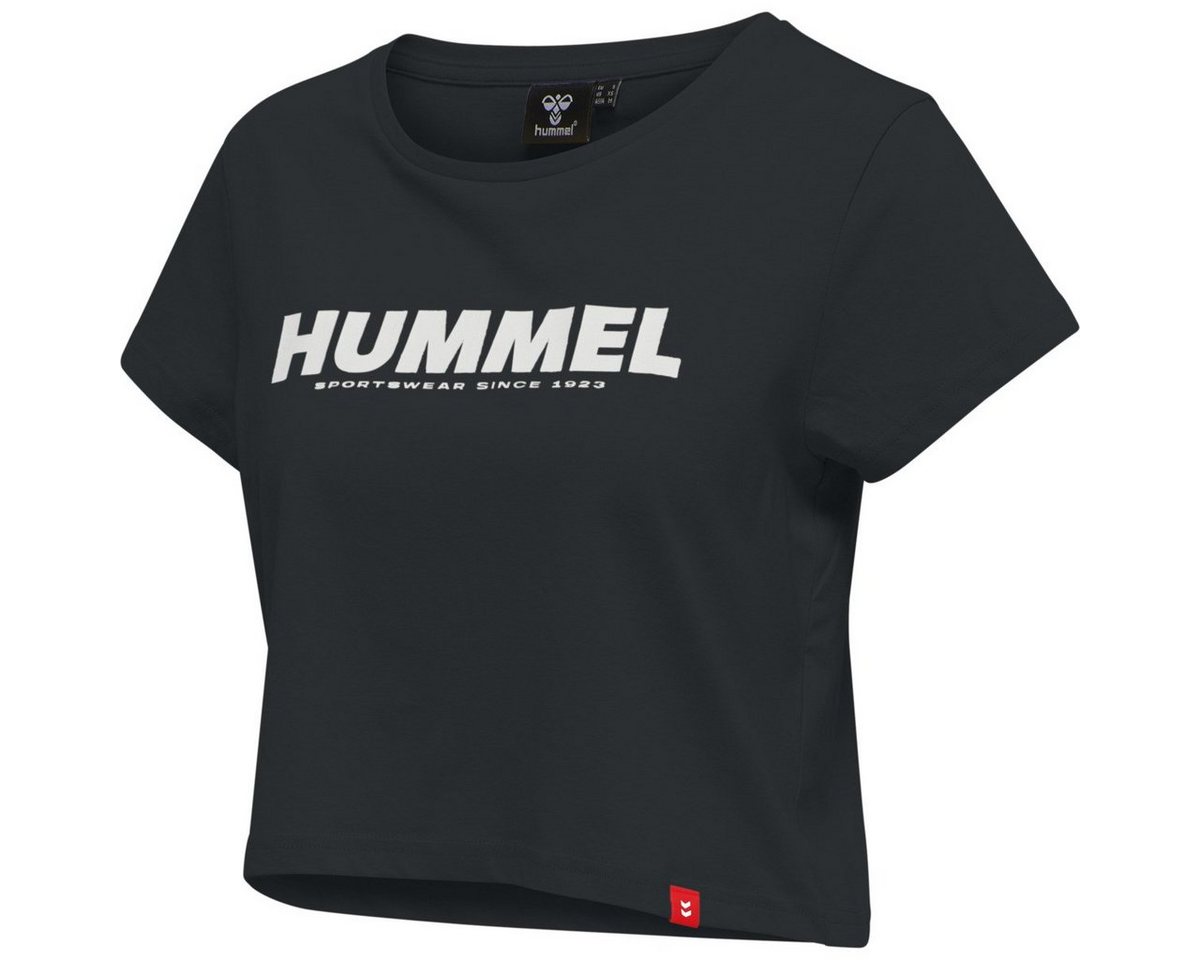 hummel Kurzarmshirt hmlLEGACY WOMAN CROPPED T-SHIRT BLACK von hummel