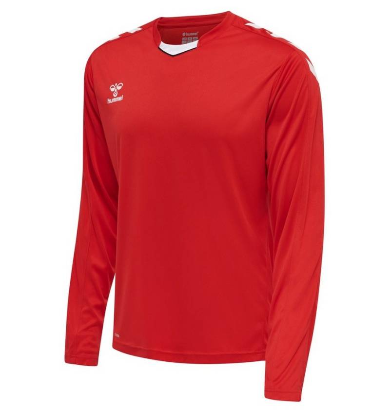 hummel Langarmshirt hmlCORE XK Poly Jersey (Interlock-Stoff) rot Herren von hummel