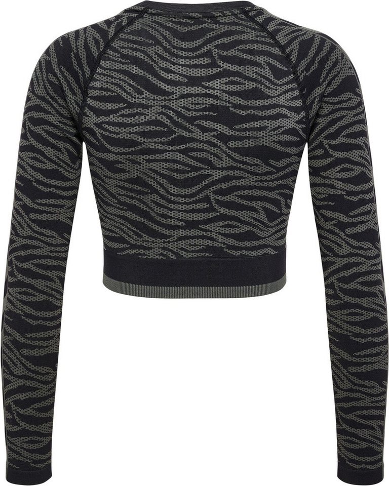 hummel Longsleeve Mt Saga Seamless Crop T-Shirt Ls von hummel
