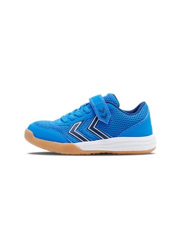 hummel Unisex Kinder Multiplay Flex Vc Jr Sneaker, Blue White, 28 EU von hummel