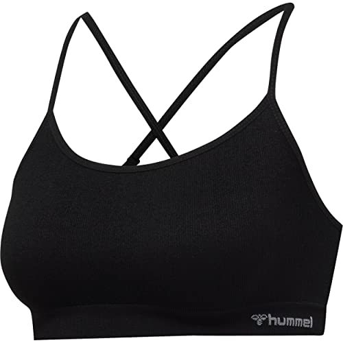 hummel Hmljuno Seamless Bra Damen Yoga Sports Mit Beecool Technologie Mit Recyceltes Polyamid von hummel