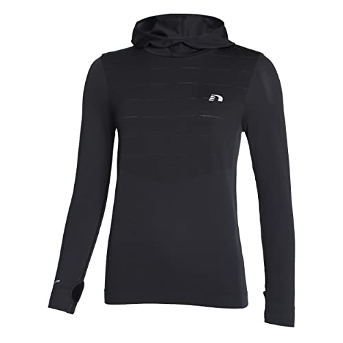 hummel Newline Damen Cambridge Seamless Hoody Laufbekleidung Hoody Schwarz - S von hummel