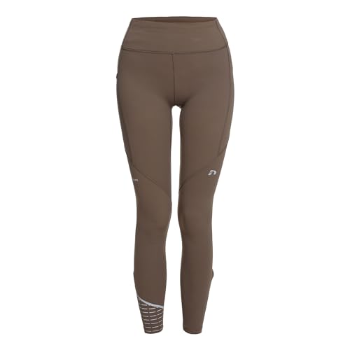 hummel Newline Damen Chicago Warm Tight Laufbekleidung Tight Braun - Xs von hummel