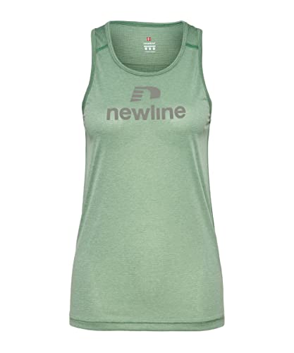 hummel Newline Kinder Fontana Singlet Laufbekleidung Tank-Top Grün - S von hummel