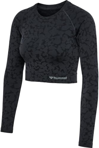 hummel PI Crop Seamless Long Sleeve T-Shirt M von hummel