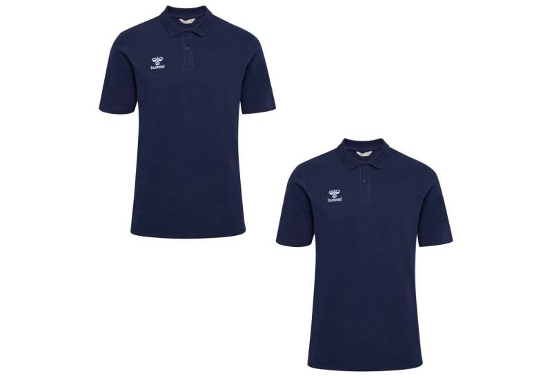 hummel Poloshirt Hummel Herren Poloshirt hmlGO 2.0 Polo 2er Pack 224831 von hummel