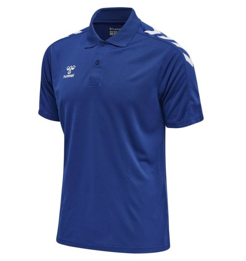 hummel Poloshirt hmlCORE XK Functional (Polyester-Piquel) Kurzarm dunkelblau Herren von hummel