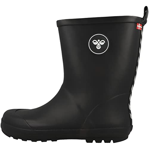hummel Kinder Gummistiefel Rubber Boot Jr. 206511 Black 33 von hummel