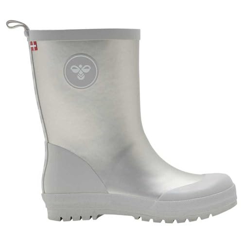hummel Rubber JR. Mid Calf Boot, Silver, 38 EU von hummel