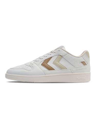 Hummel Damen ST. Power Play WMNS LZD Sneaker, Bright White/Bone White, 36 EU von hummel