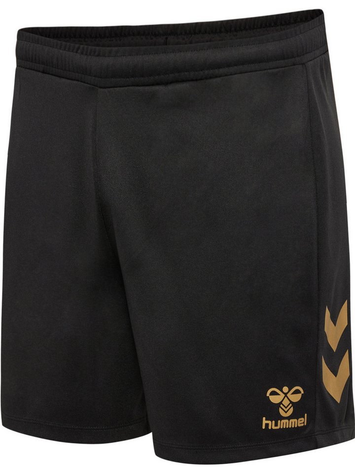 hummel Shorts E24C LTD Poly Short Women BLACK/GOLD von hummel