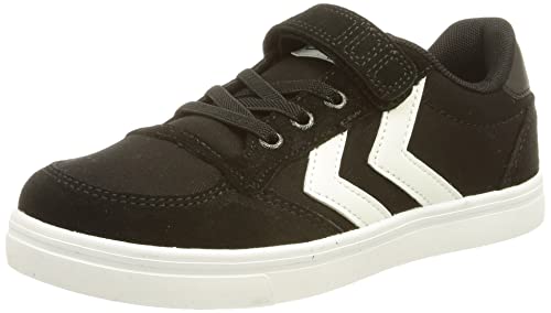 hummel Unisex Kinder Slimmer Stadil Low Jr Sneaker, Schwarz, 35 EU hummel Unisex Kinder Slimmer Stadil Low Jr Sneaker, Schwarz, 35 EU von hummel