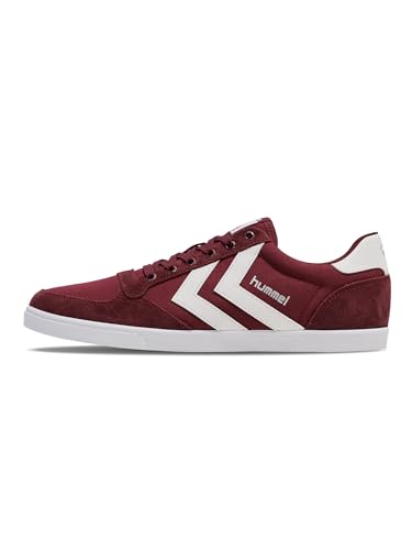 Hummel Unisex Schnürsenkel Sneaker Slimmer Erwachsene Low-Top, Cabernet, 41 EU von hummel