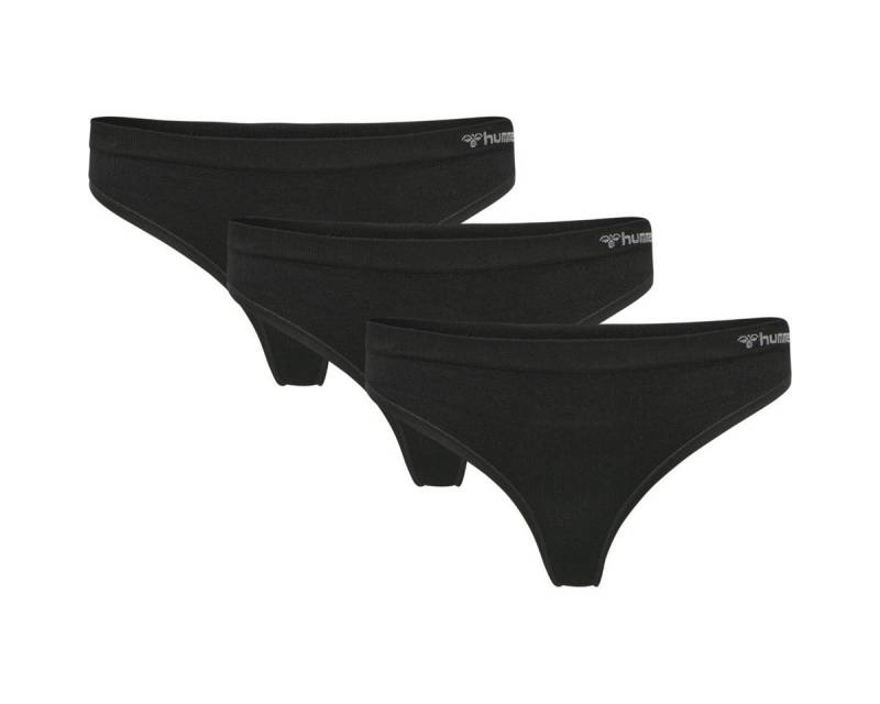 hummel Slip Hummel Damen Seamless Tanga 3er Pack hmlJUNO Thong 215060 von hummel
