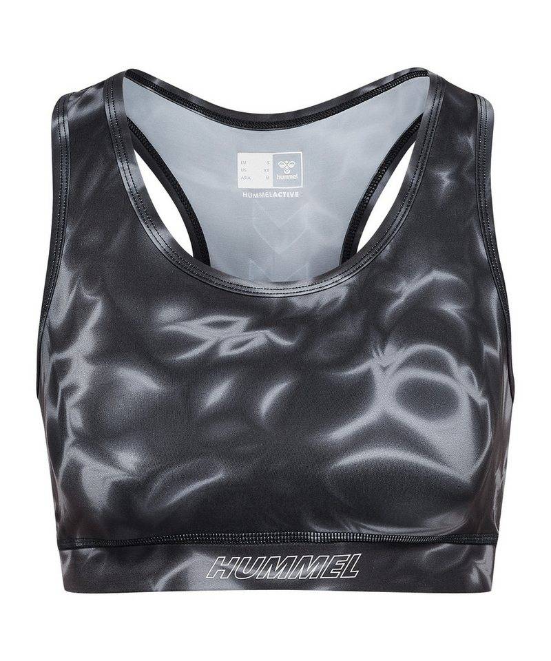 hummel Sport-BH Hummel Te Twist Aop Sport-BH Damen Sport-BHs Damen default von hummel
