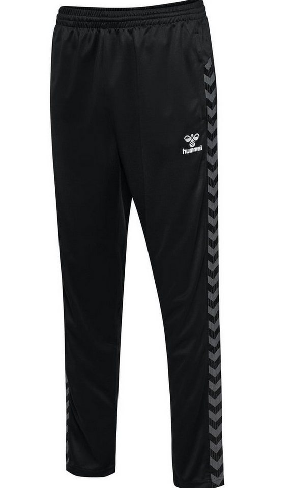 hummel Sporthose hmlAUTHENTIC PL Pants (Interlock-Stoff) lang schwarz Herren von hummel