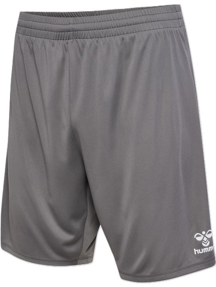 hummel Sporthose hmlESSENTIAL Shorts (angenehmes Tragegefühl) kurz grau Herren von hummel