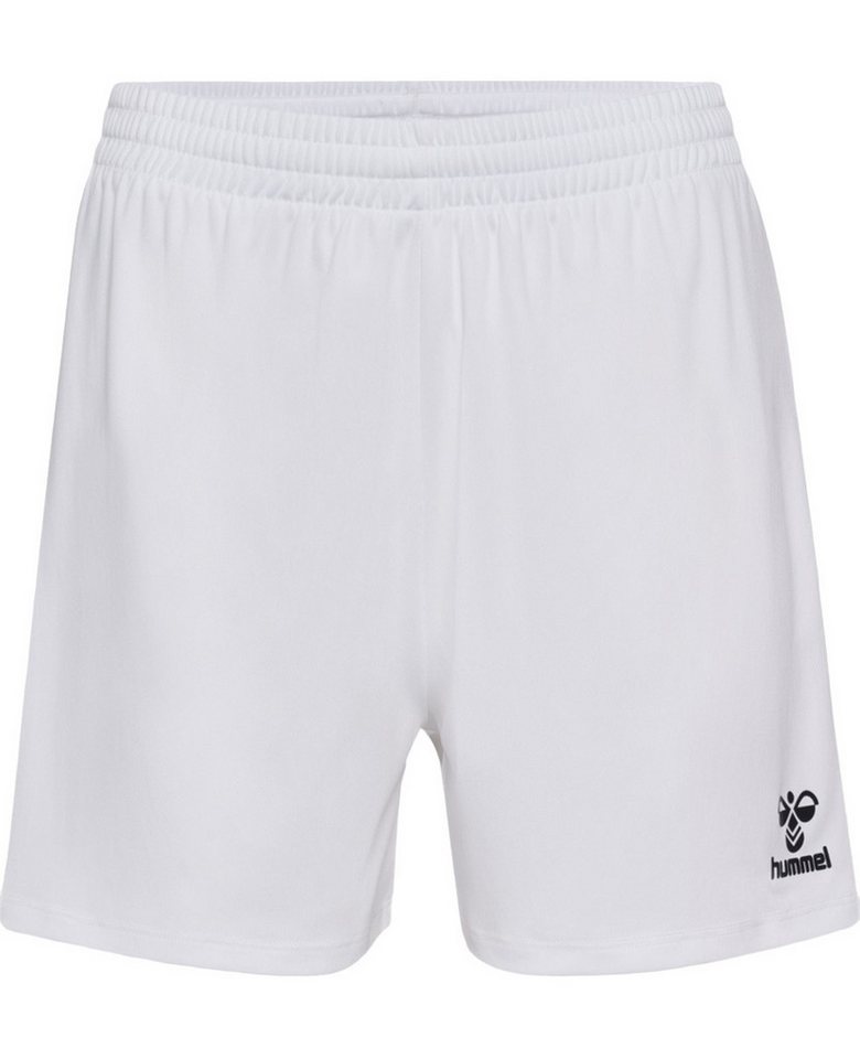 hummel Sporthose hmlESSENTIAL Shorts (angenehmes Tragegefühl) kurz weiss Damen von hummel