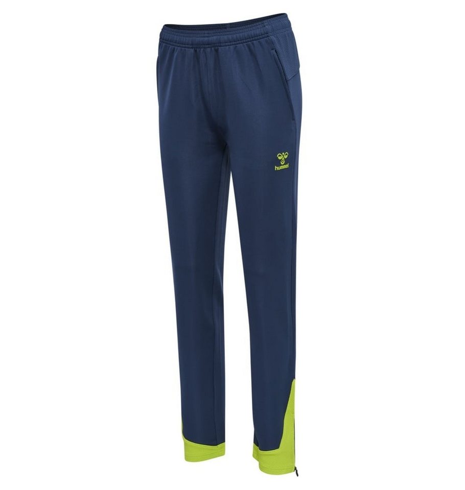hummel Sporthose hmlLEAD Poly Pants (Seitentaschen, dehnbarer Sweatstoff) Lang von hummel