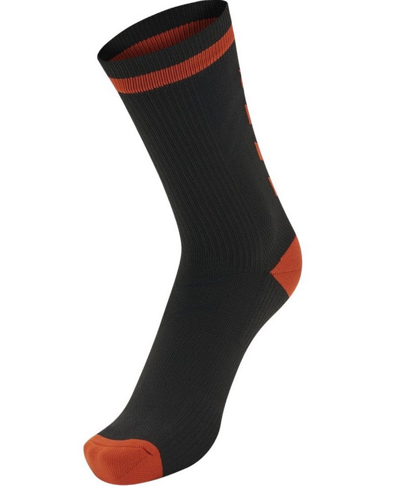 hummel Sportsocken Elite Indoor Low schwarz/rot - 1 Paar von hummel
